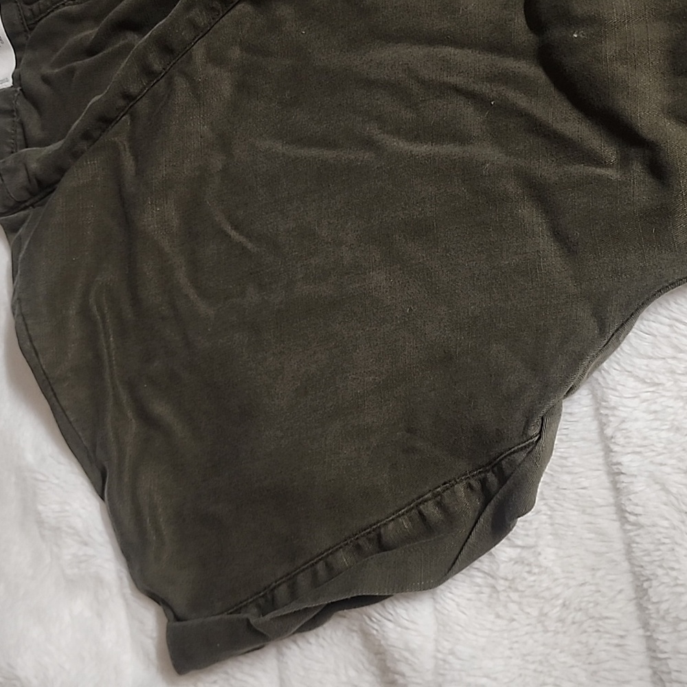 Mango Khaki Button-Down Jumpsuit - image 5